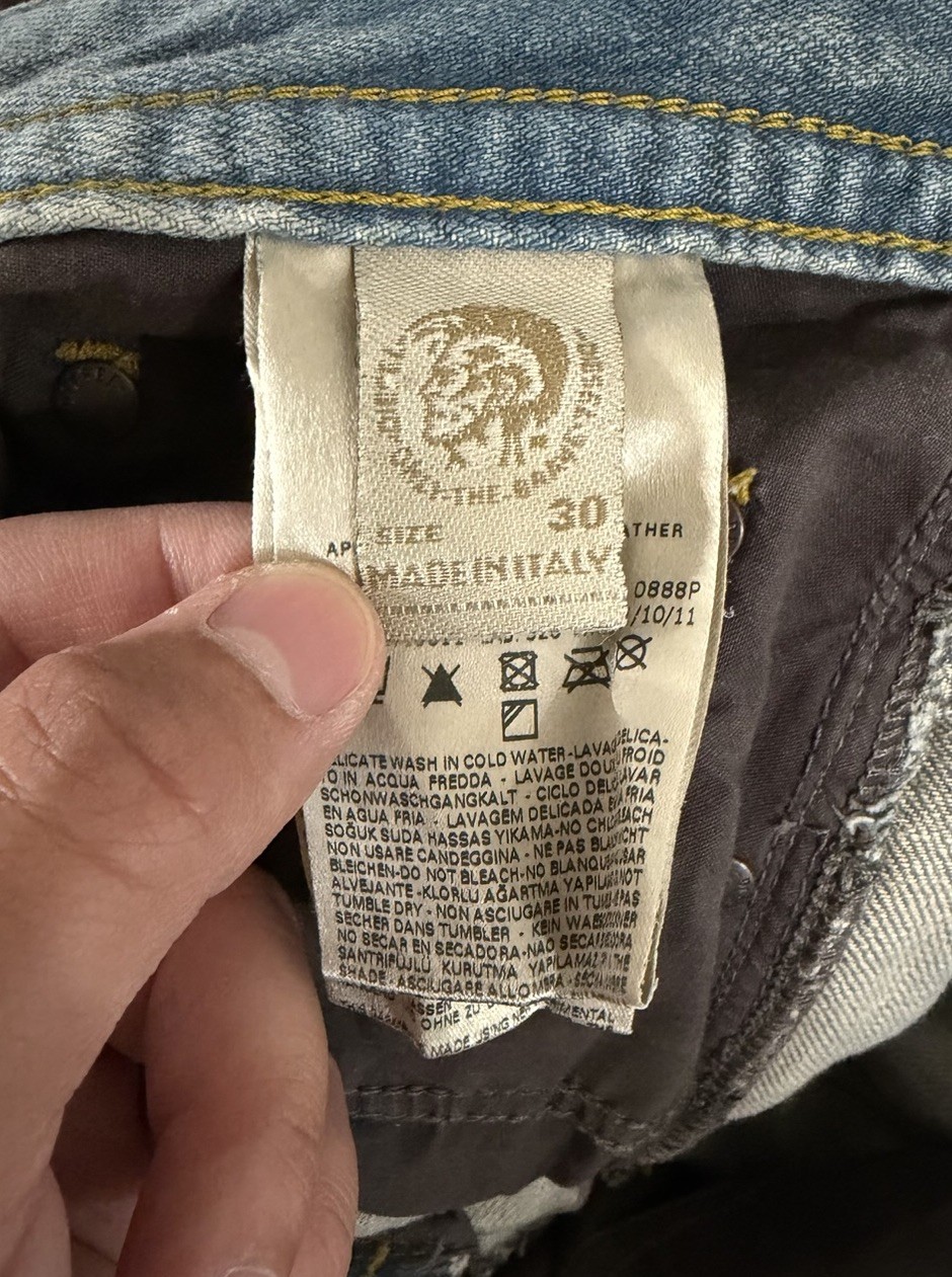 Diesel Jeans Thavar 30W 32L – Blue Eyecons 2012/1 Limited Edition Made In Italy