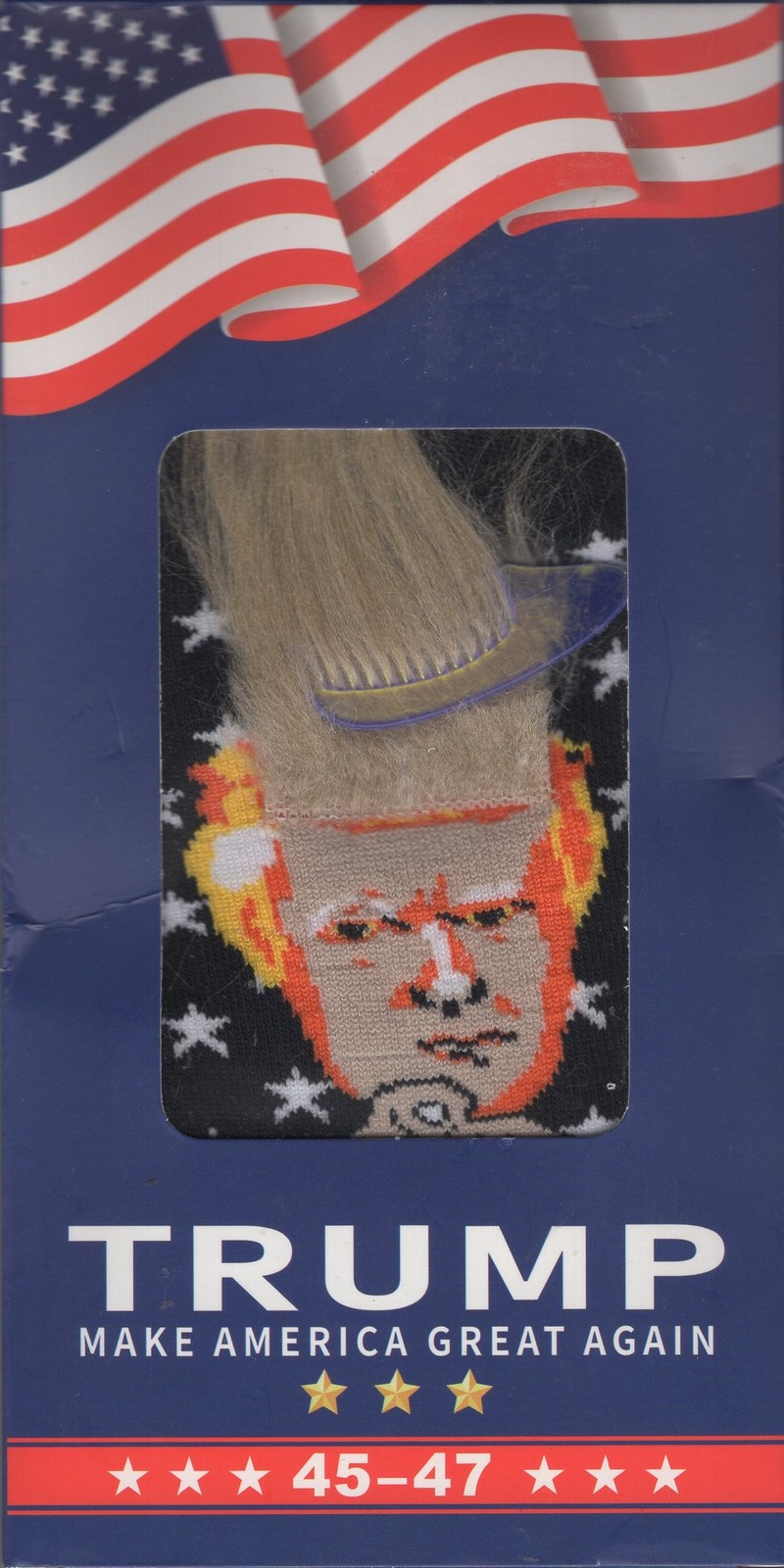 x xotic tech Donald Trump 2024 Funny Socks,Novelty Trump Sock with Realistic H..