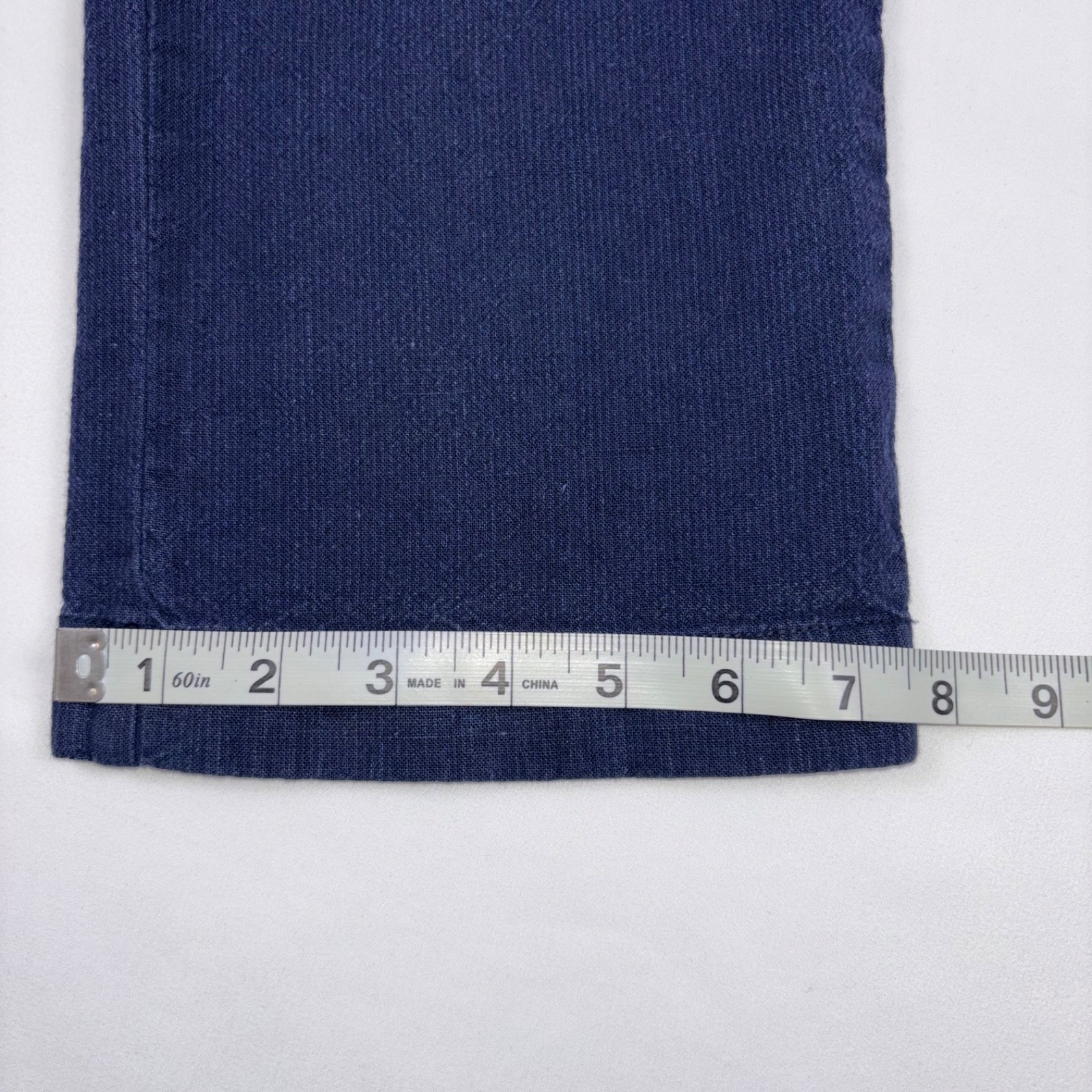 J.Crew The Sutton Chino Pants Men’s 33×32 Navy Blue Casual Trousers