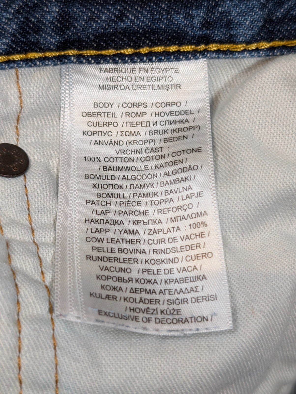 Polo Ralph Lauren Sullivan Medium Blue Acid Wash Men’s 36×30 Denim Jeans