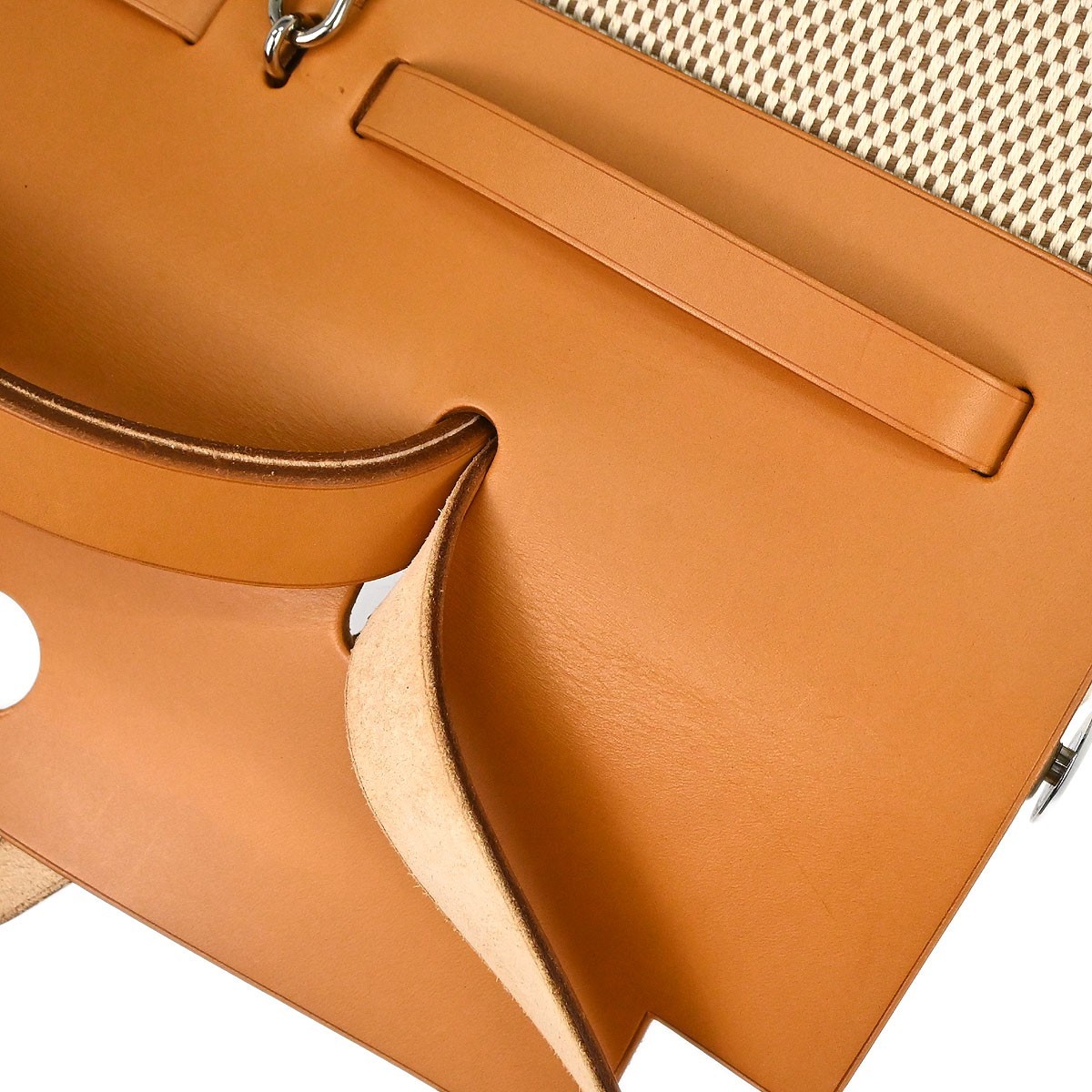 Hermes Natural Toile GM Herbag MM 2way Handbag C□G 187875