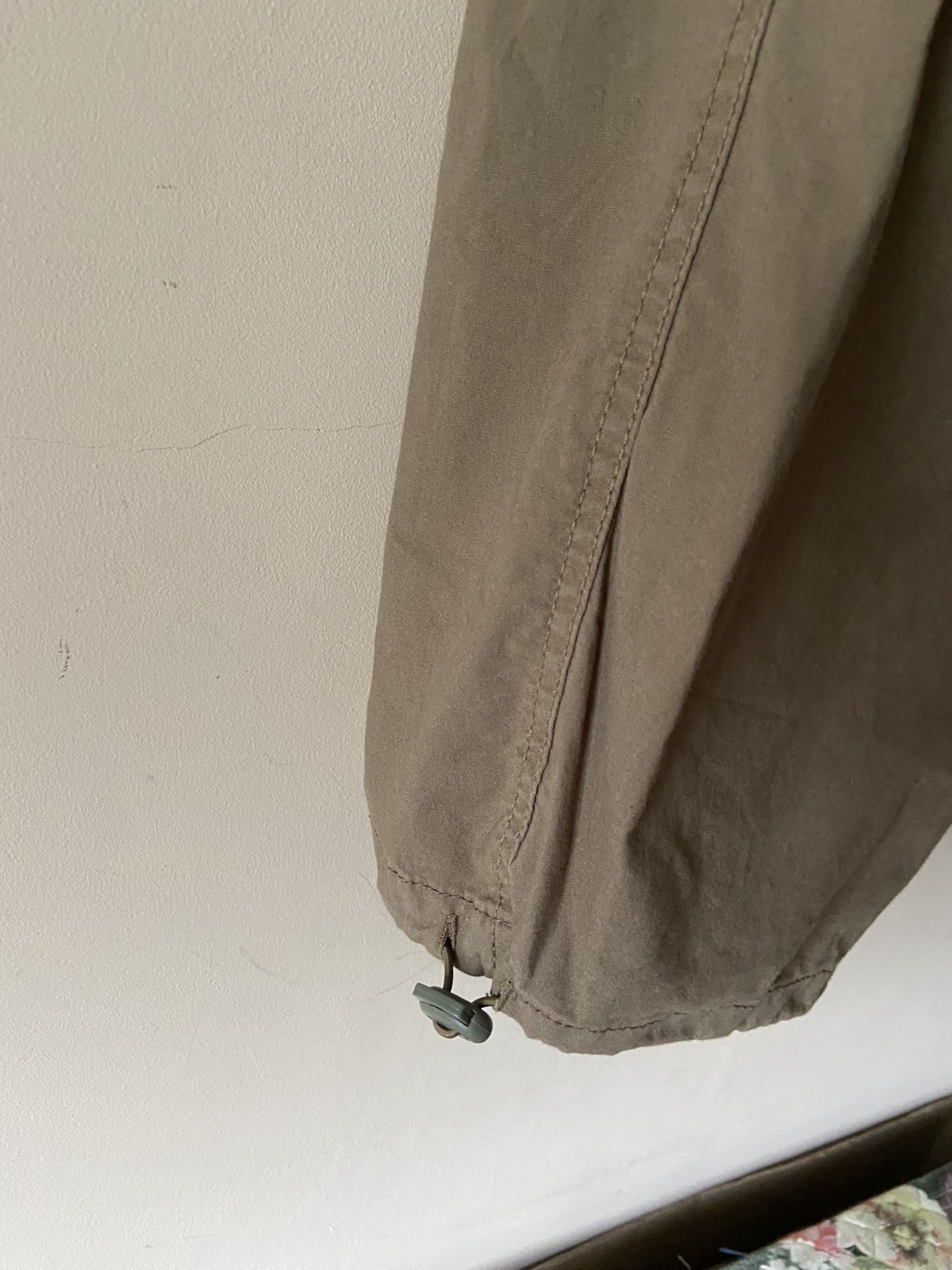 Primark Elasticated Wide Leg Walking Utility Trousers Cargos Size 16 Cotton