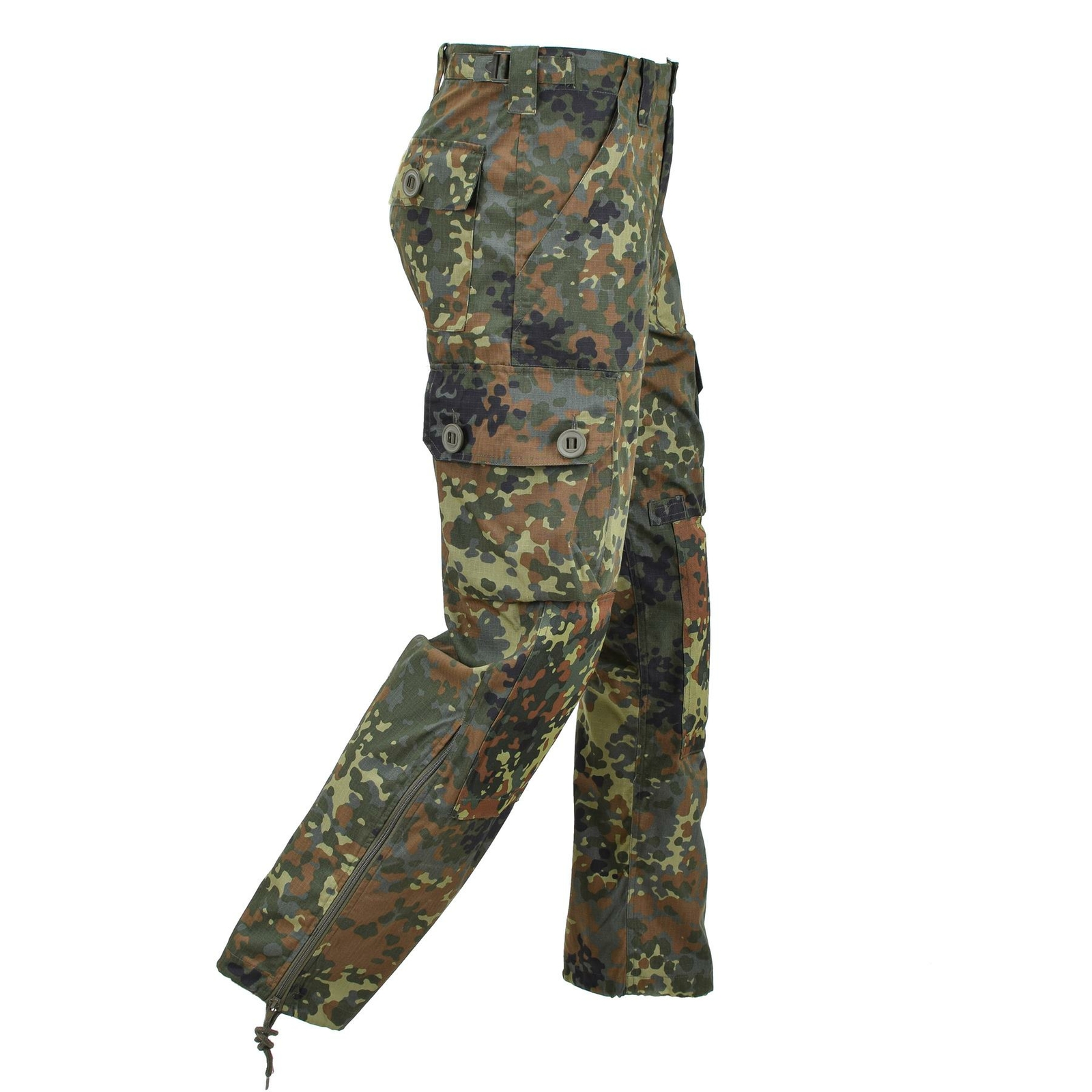 Mil-Tec Brand Military style flecktarn BDU commando pants lightweight ripstop