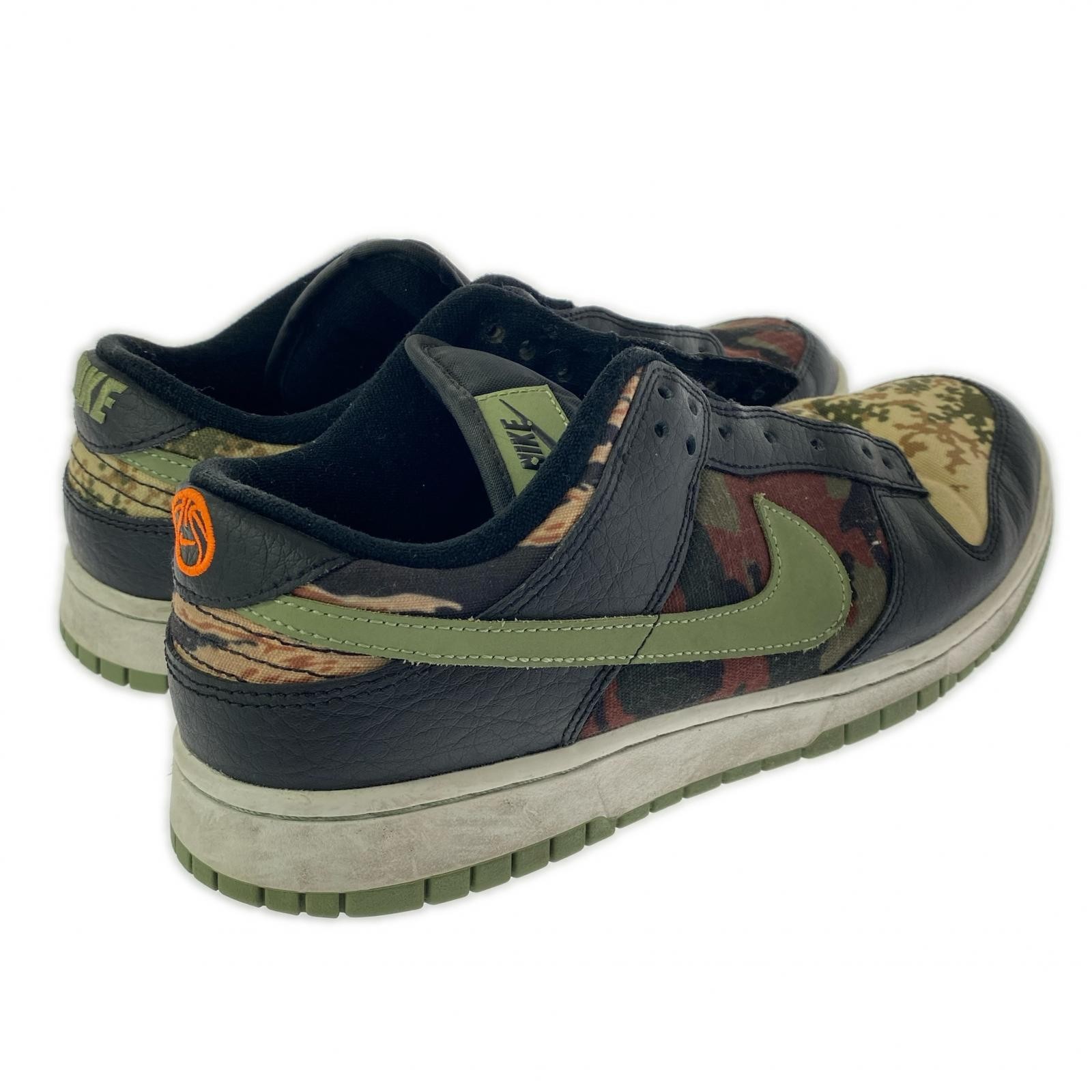 NIKE DH0957-001 DUNK LOW SEsneakers size11″/Black x khaki