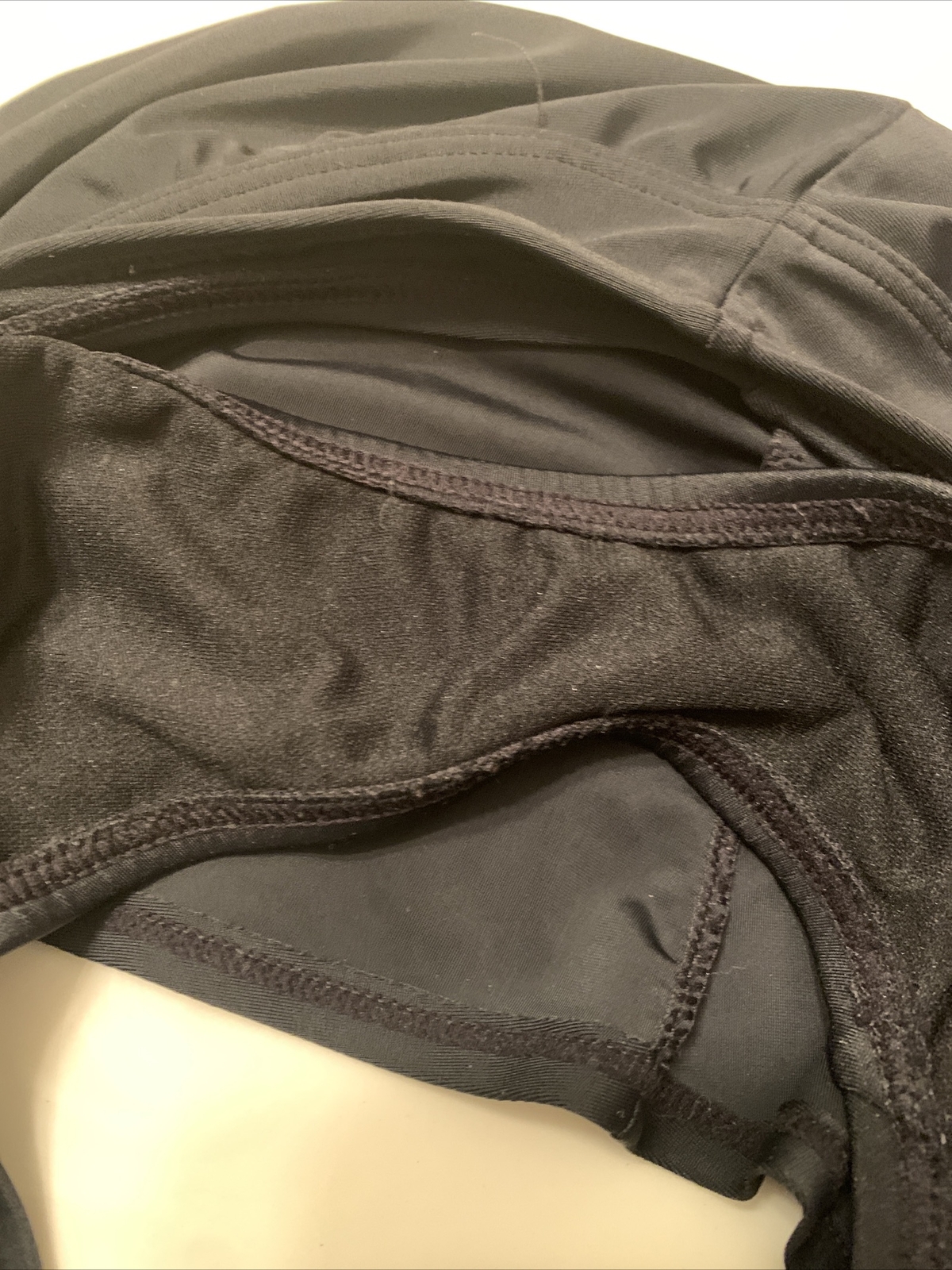 Beach Native Womens Swim Bottoms Skirt Black Nylon Spandex Size Unknown