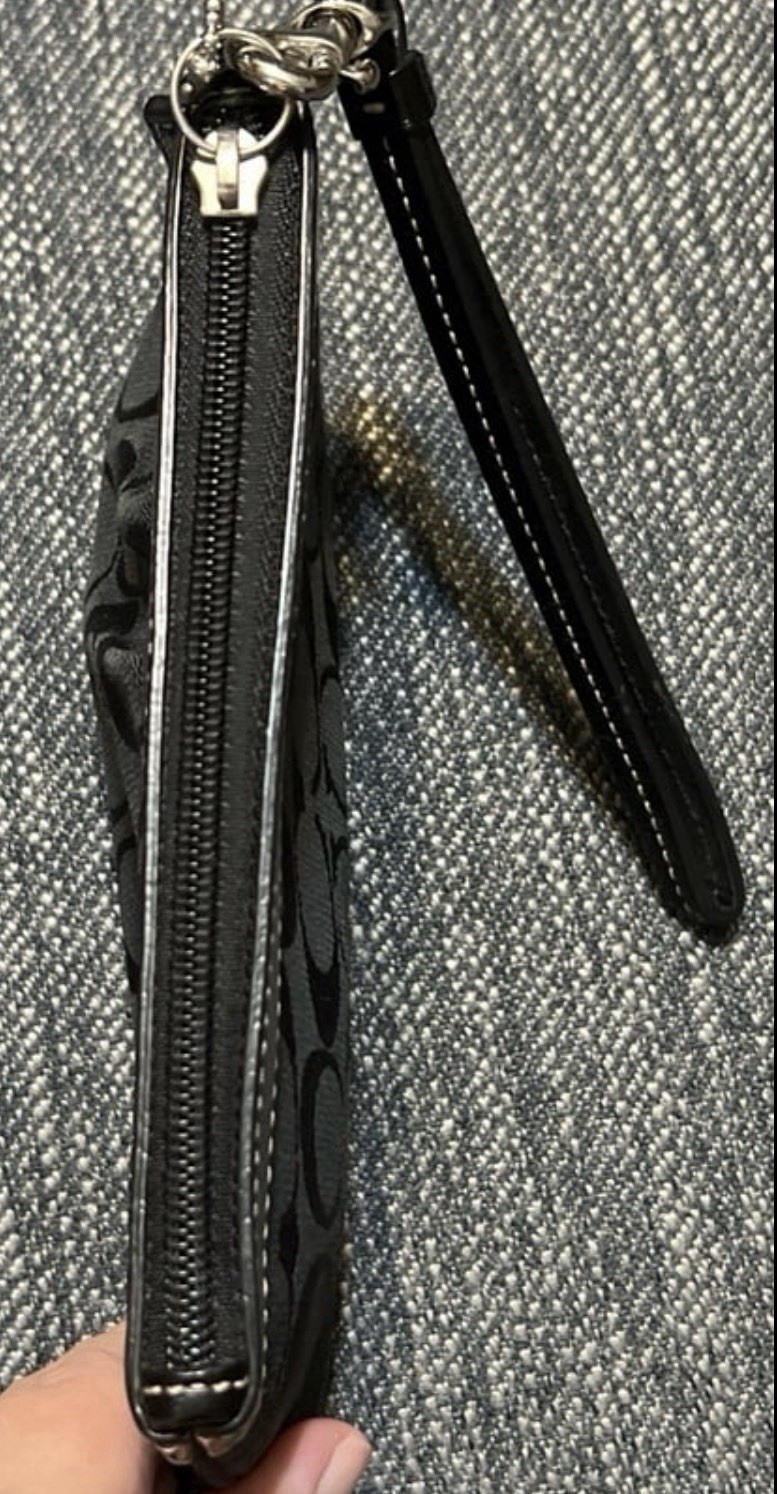Y2K Coach Jaquard Wristlet