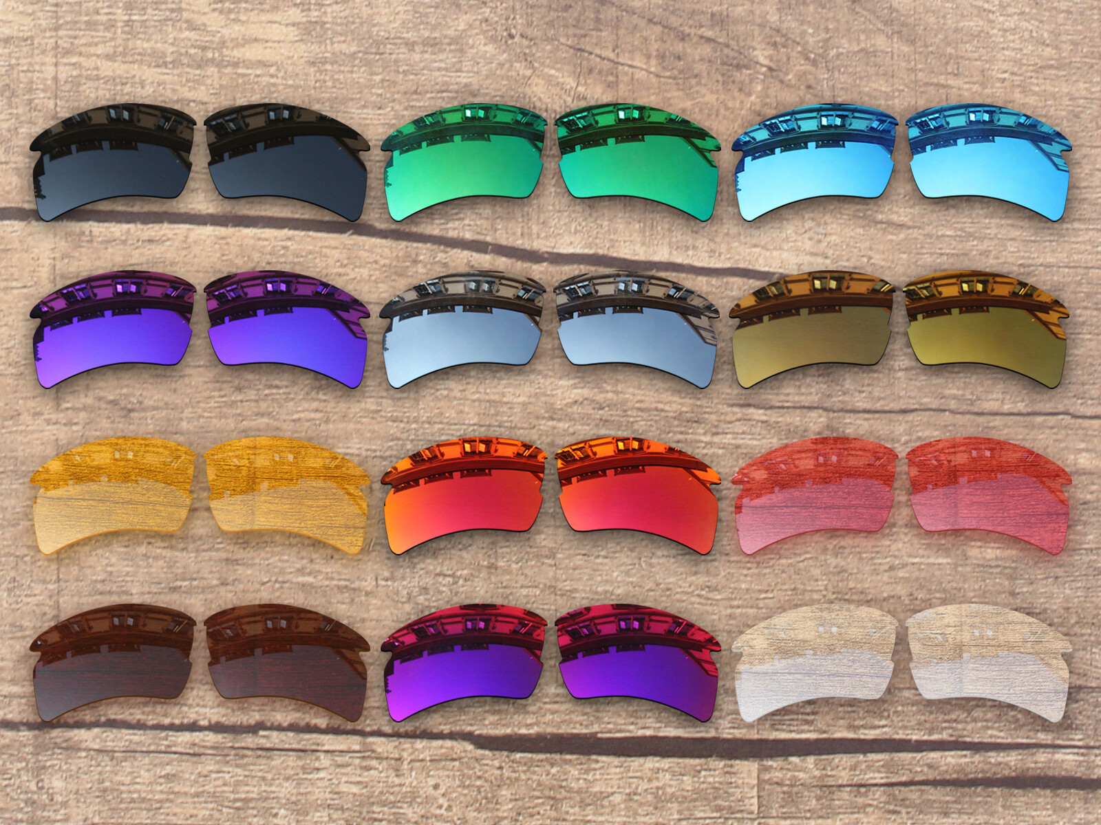 Vonxyz Polarized Replacement Lens for-Oakley Flak 2.0 XL OO9188 Sunglass-Options
