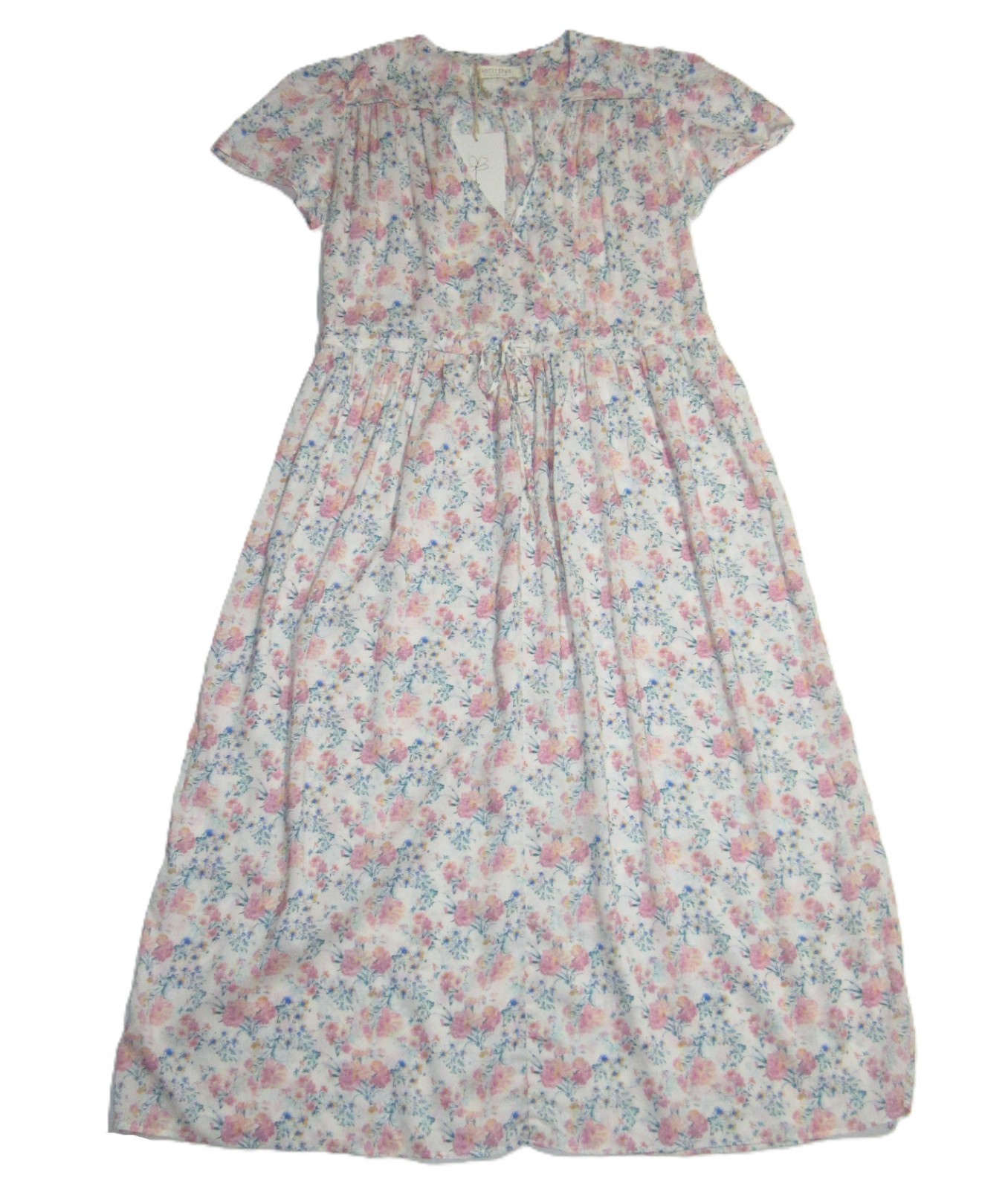 NWT Christy Dawn The Dawn in Carnation Blossom Lightweight Midi Dress S $198