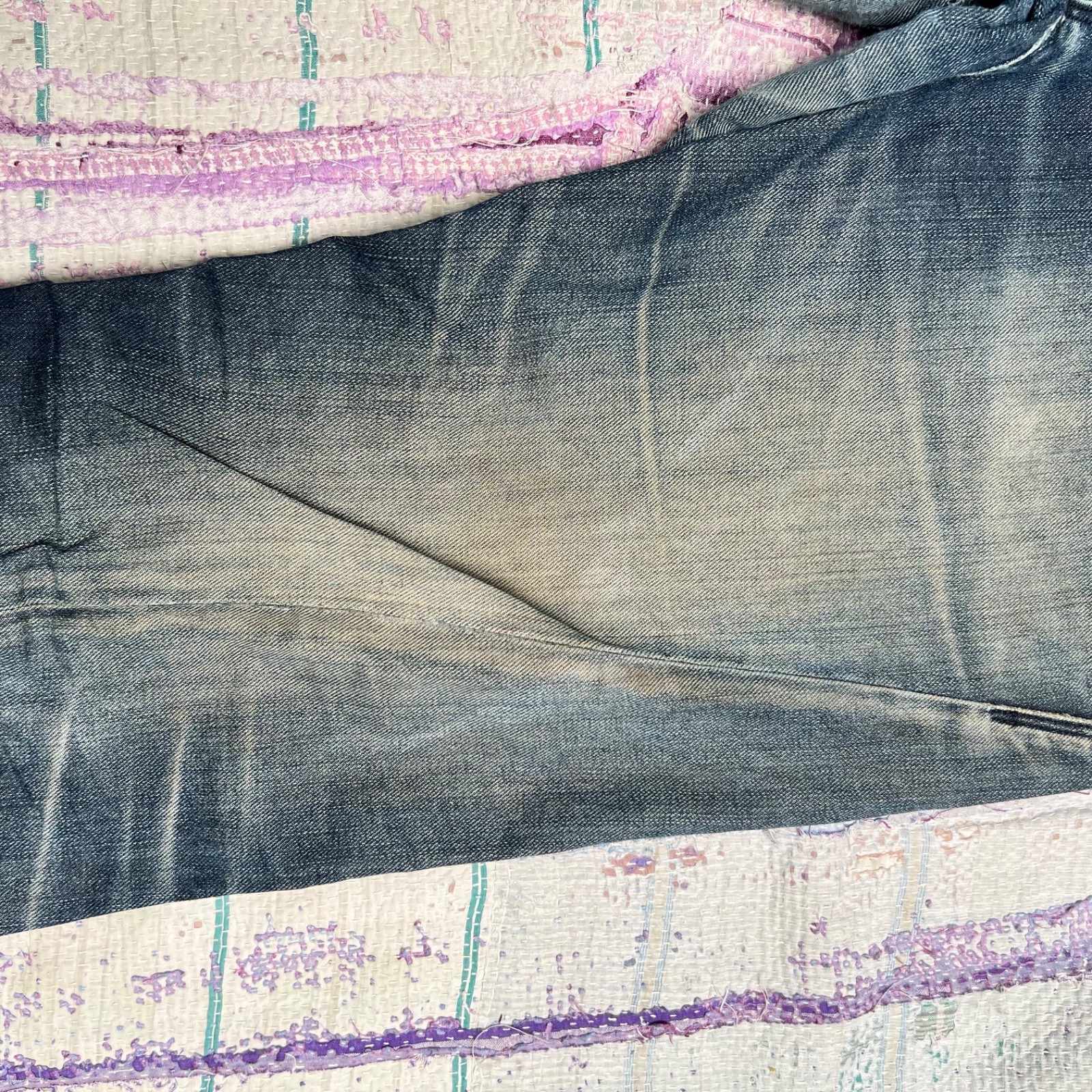 1999 Levi’s Engineered Jeans Straight Leg Twisted Seam Distressed Vintage 34×33