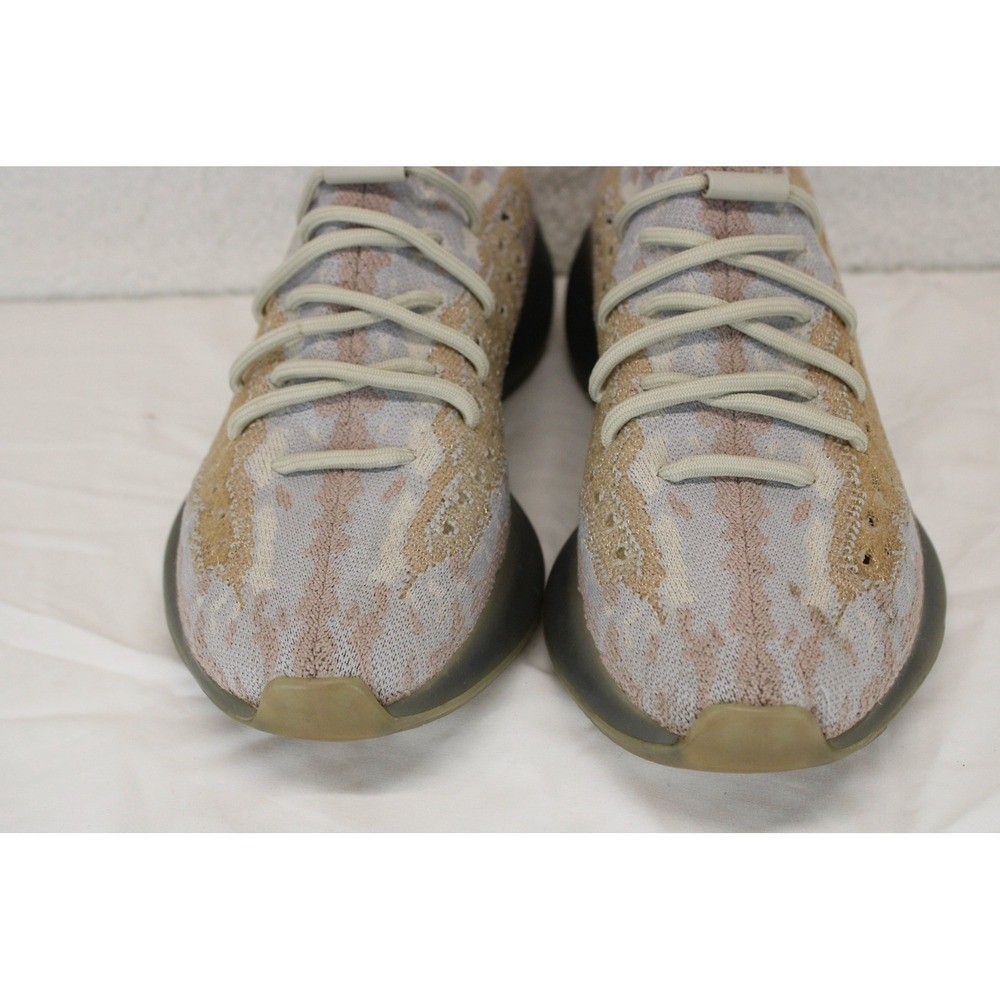 adidas Yeezy Boost 380 Mist Mens Size 10 Reflective Sneakers FZ1270 Brown Grey