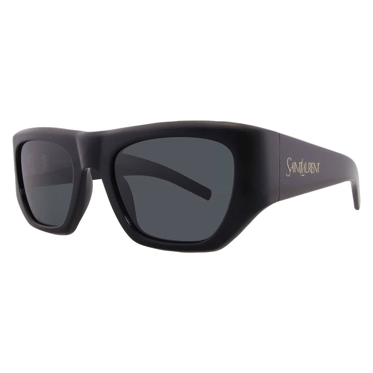Saint Laurent Grey Square Ladies Sunglasses SL 740 005 52 SL 740 005 52