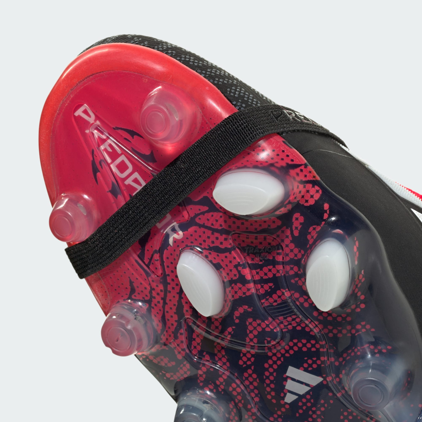 adidas PREDATOR ELITE Fold-Over Tongue Hard Ground KI6300 Black White Red