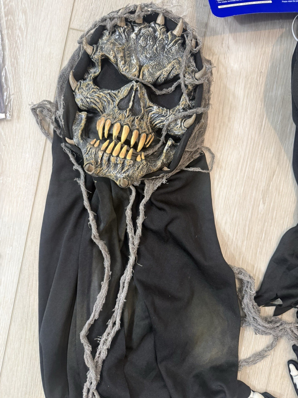 Lot Of Halloween Masks Make Up And More