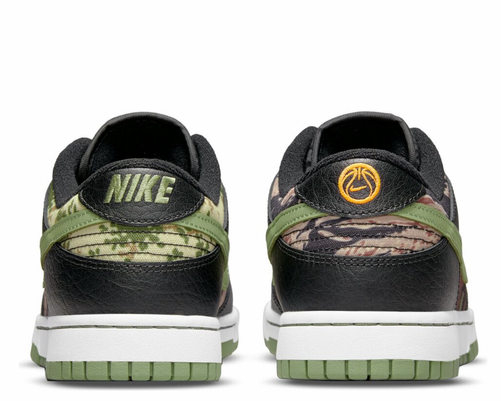 Nike Dunk Low SE “Crazy Camo” Black/Oil Green-White DH0957-001 Size 7-11 NEW