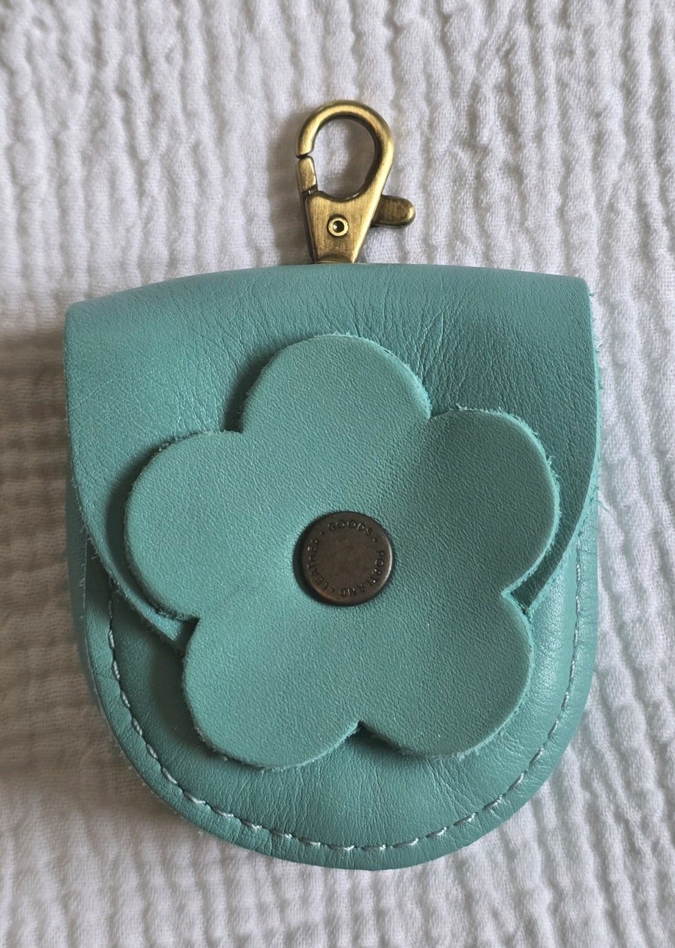 OPTICAL Petunia Pouch, EUC, Portland Leather Goods