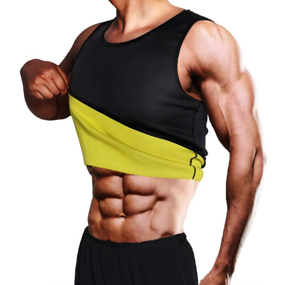Fajas Neoprene Vest Cami Men’s Shaper Gym Women Sauna Sweat Thermal Belt Girdle