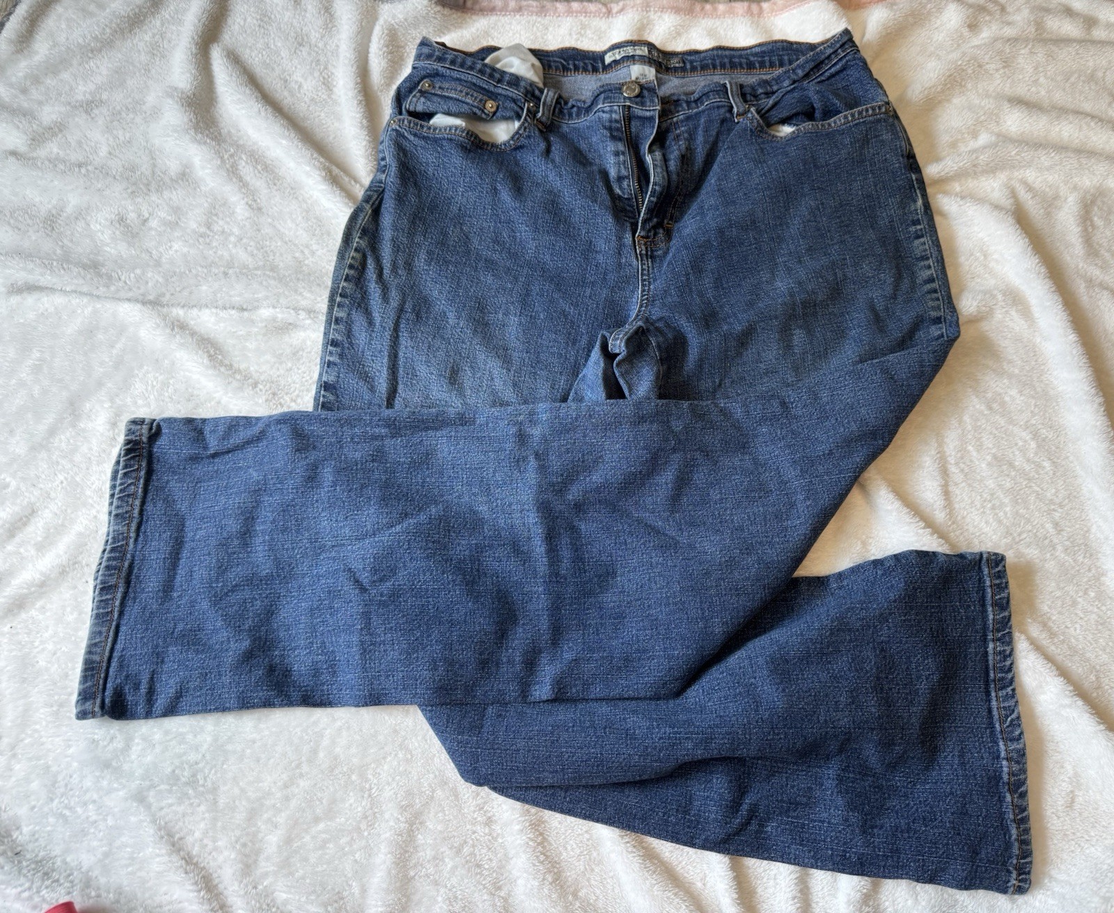 St. John’s Bay Women’s Button Jeans Size 14W