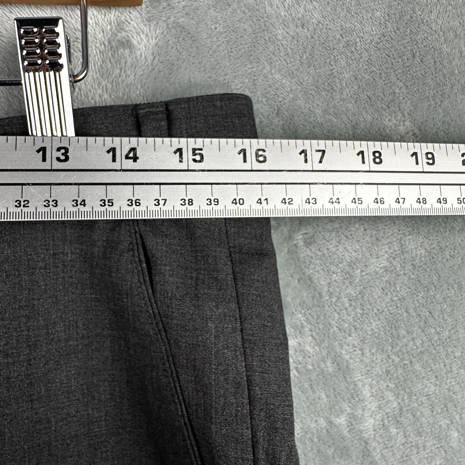 hiltl como pants dark gray mens Classic Fit trousers Size 23 (32×28)