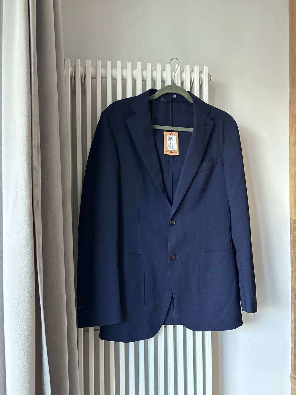 Suitsupply Havana Patch Unlined men blazer navy size 50