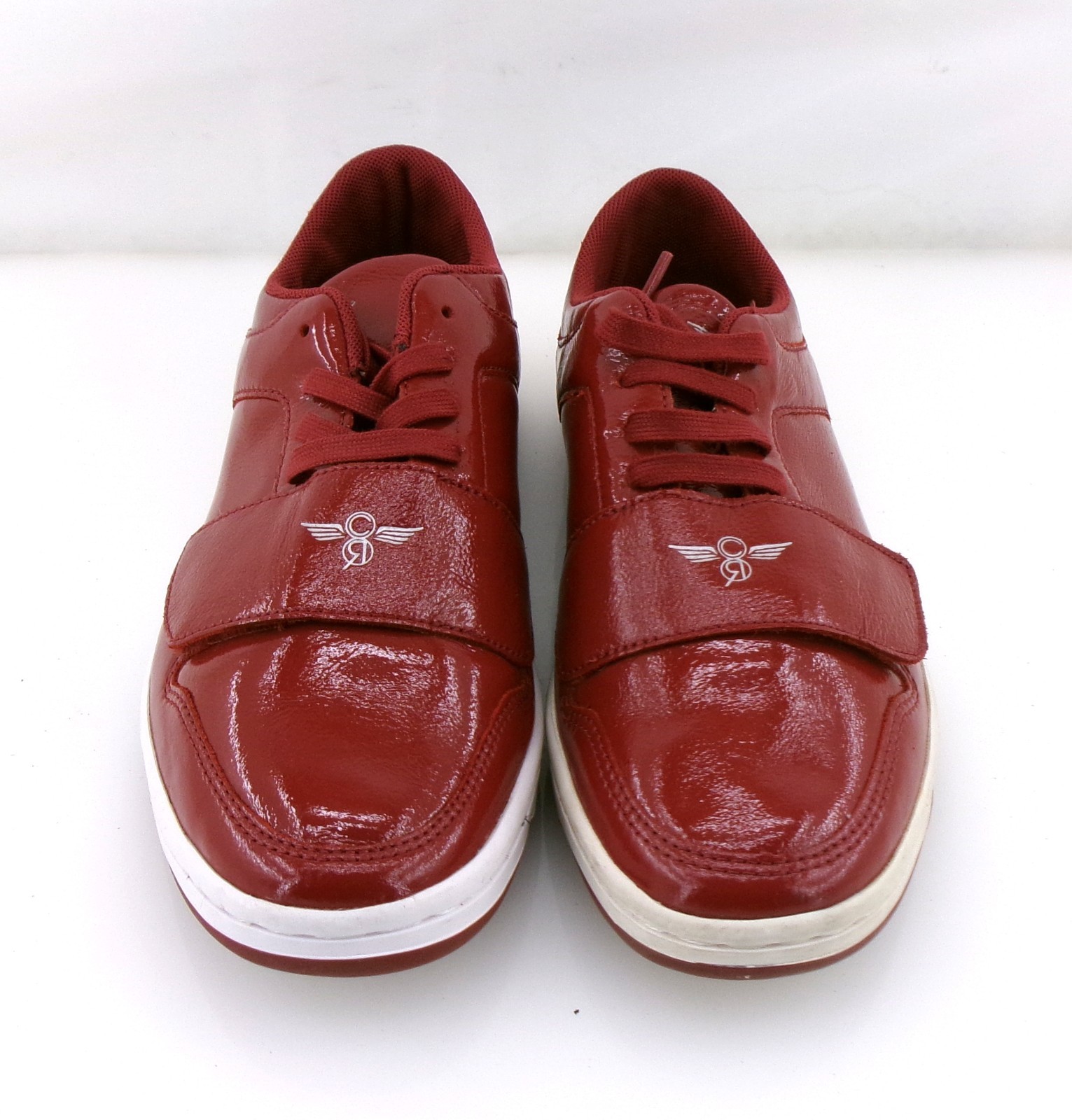 Creative Recreation Shoes Cesario Lo Pat Leather Red Sneaker Mismatched 8/7.5