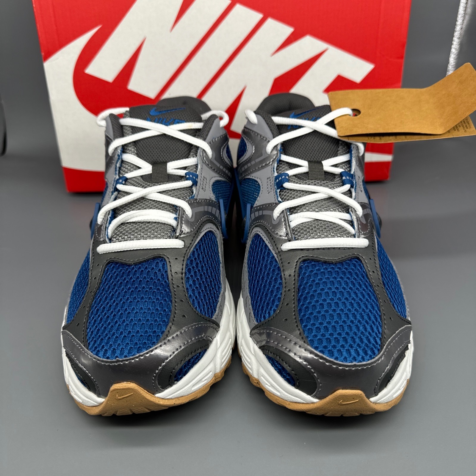 Nike V5 Runner Court Blue/Black/Gum HJ5228-401 Men’s Size Sneakers Shoes New!