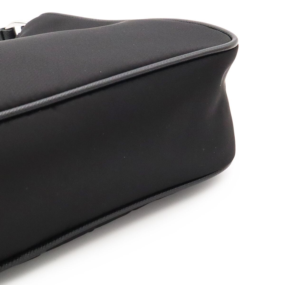 PRADA Re Edition 2005 Re Nylon Mini Shoulder Bag Black 1NE204 Authent