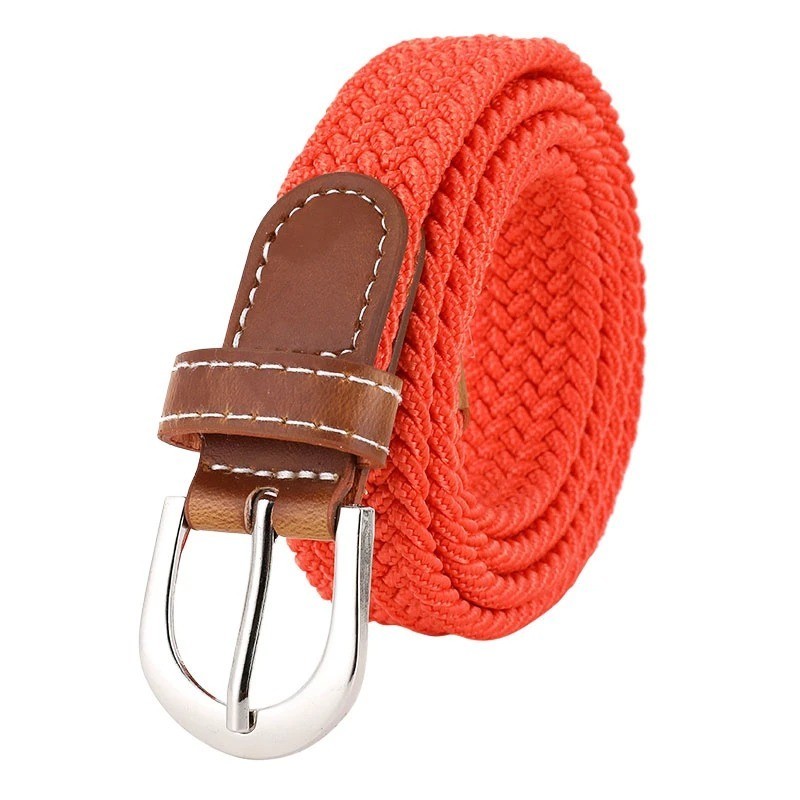Elastic Fabric Braided Belt,Enduring Stretch Woven Belt for Unisex Men/Women/Jun