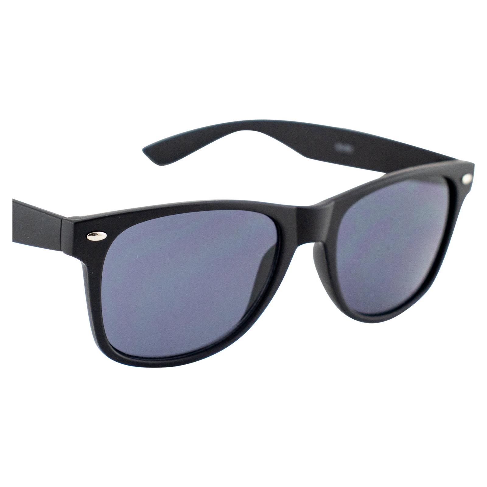 AlterImage Jive Sports Retro Sunglasses for Men or Women Black Frame w/Silver