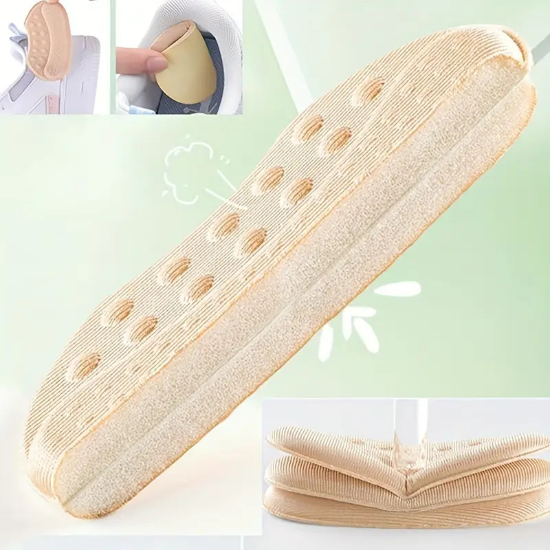 3Pairs Soft Fabric Shoe Pads Cushion Liner Grip Back Heel Inserts Insoles USA
