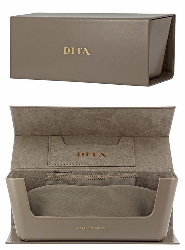 DITA FLIGHT 006 7806 W Root Beer Gold Brown Gradient Lens Sunglasses AUTHENTIC