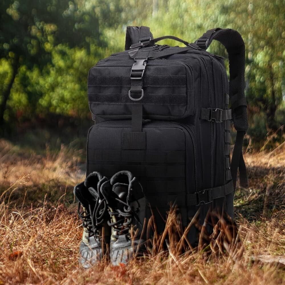 Military Tactical Army Backpack Rucksack Camping Hiking Trekking Outdoor Bag 30L