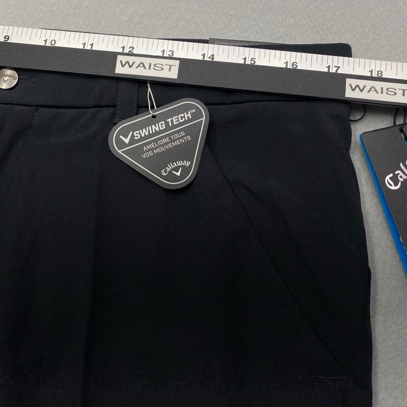 Callaway Men’s Black Golf Pants Size 34×32 with Swing Tech 10222
