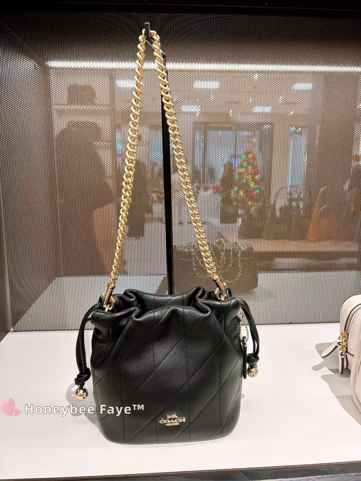 NWT Coach Faye Mini Drawstring Bag With Quilting CDB69/CDC42