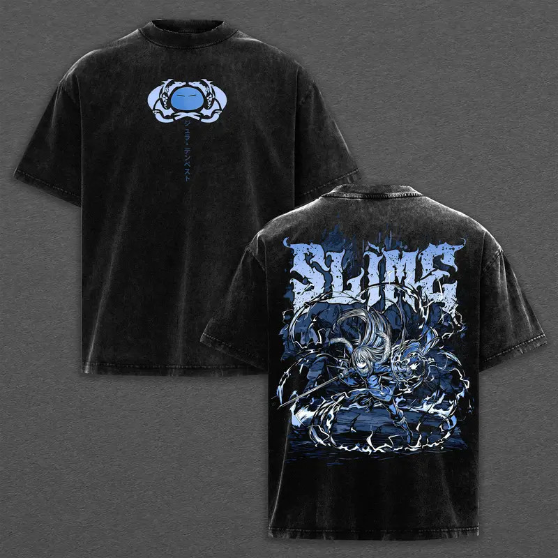 Rimuru Tempest Slime Isekai Vintage Anime Graphic T Shirt Tee