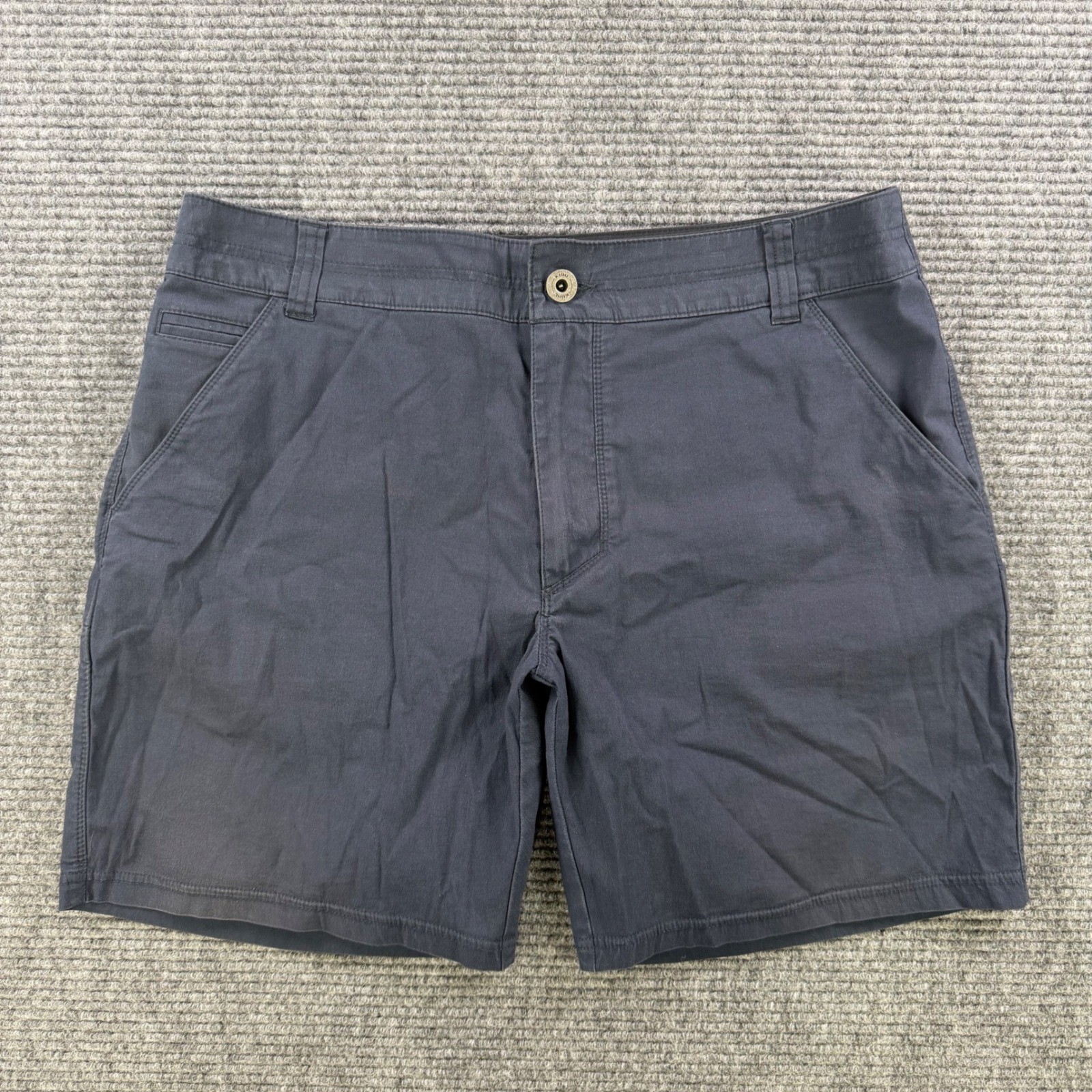 Kuhl Renegade Mens 34 Shorts Gray Charcoal Hiking Outdoor Stretch Cotton Nylon
