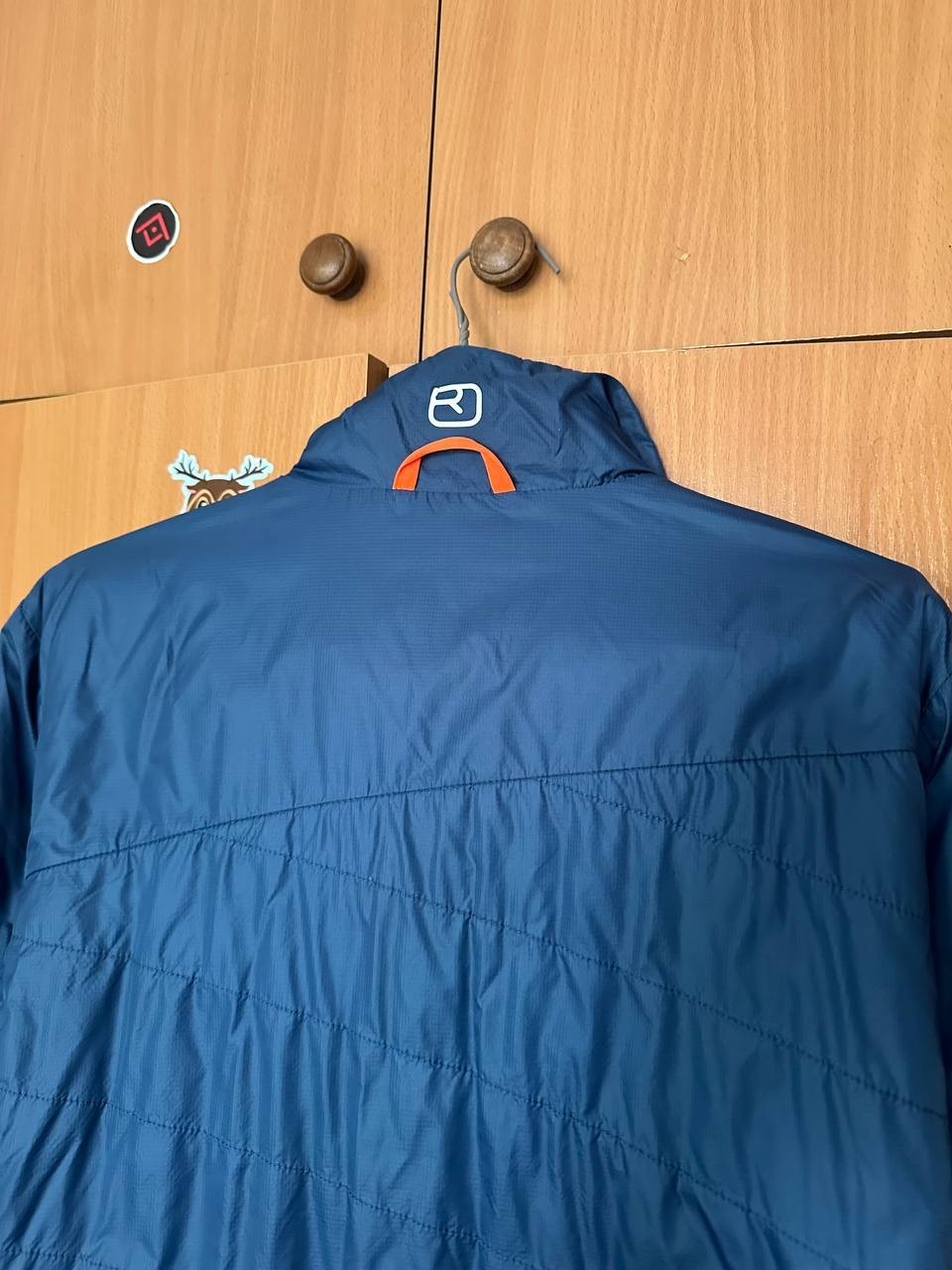 Ortovox Swisswool Piz Boval Reversible Jacket Men’s Size M Blue Hiking Outdoor