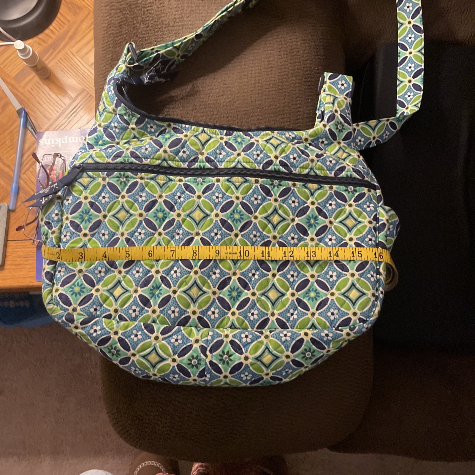 Vera Bradley Cargo Sling Retired Daisy Daisy Pattern 2008
