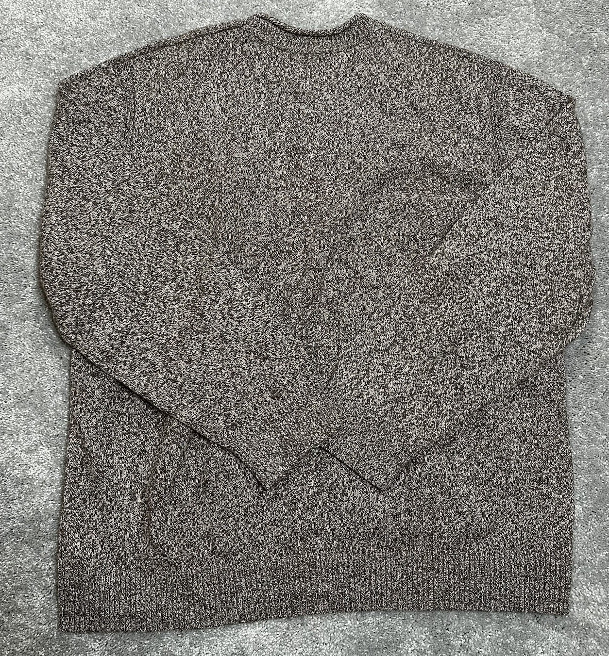 Vintage Gap Men’s Sweater 3XL Roll Neck Wool Blend Abstract Y2K