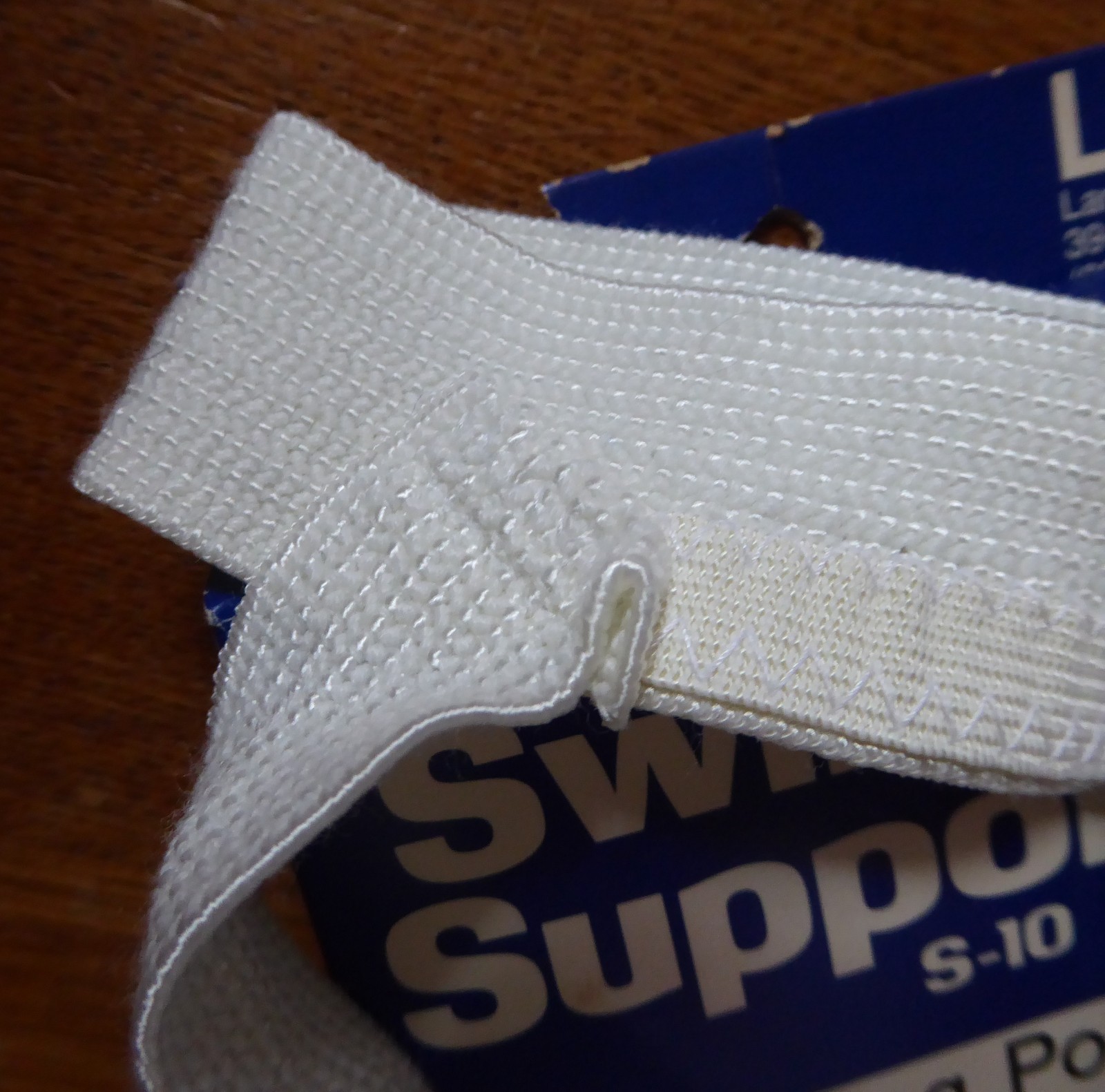 Vtg. Bauer & Black men’s swimmer athletic supporter, S-10, nylon, L, USA, NIB