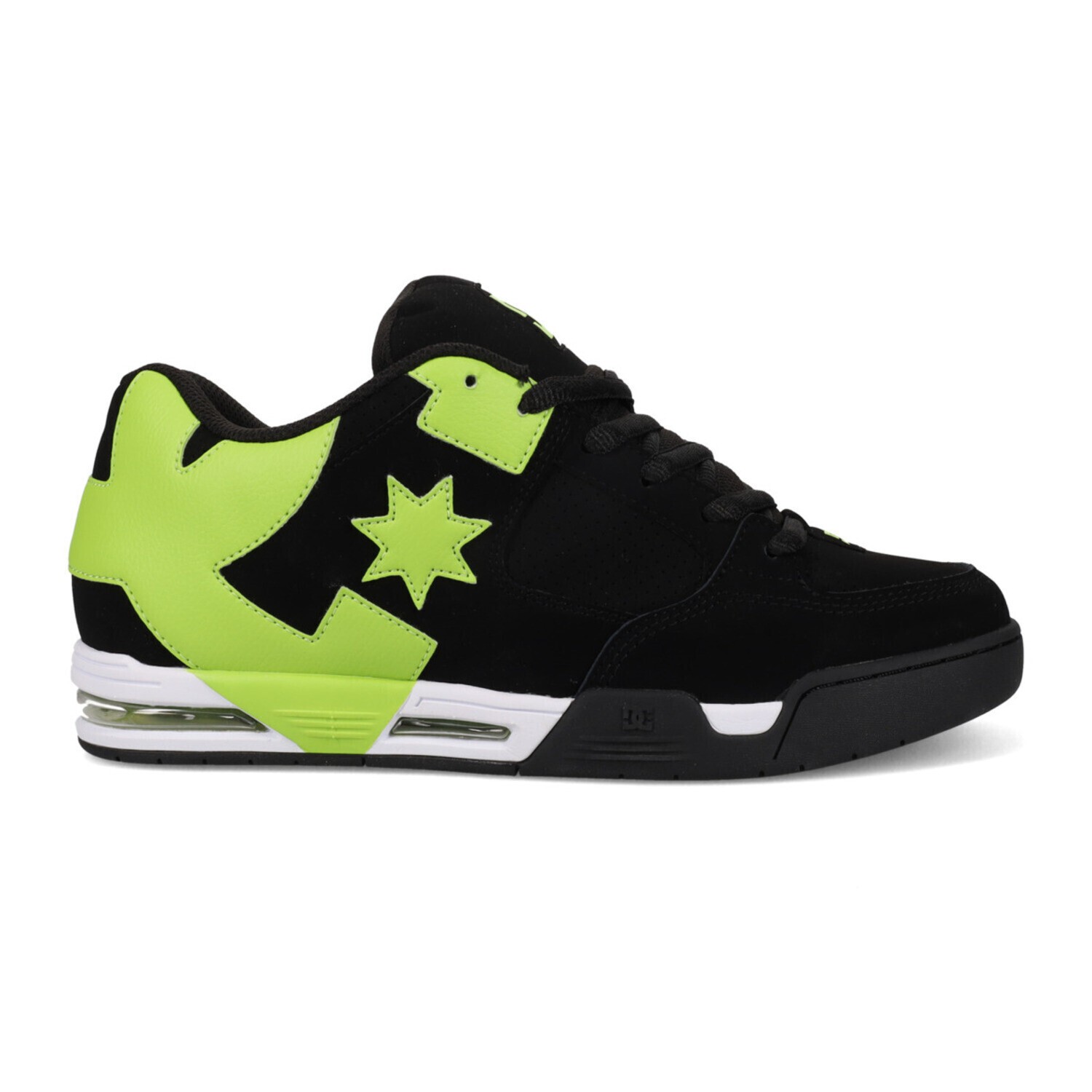 DC shoes DC command black lime skate shoes new 41 42 43 44 45 46