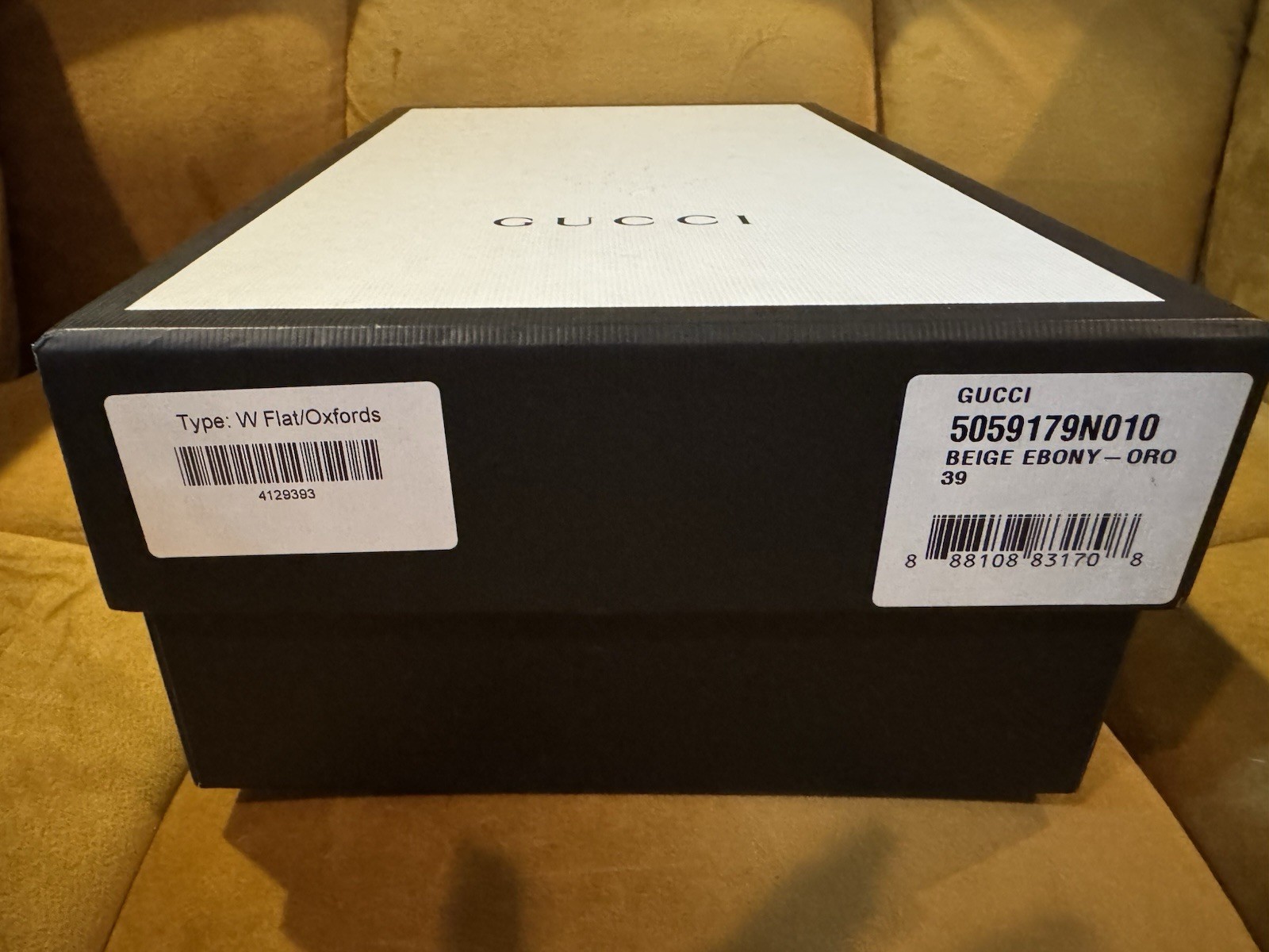 Gucci GG Suree Bees Espadrilles Beige Ebony