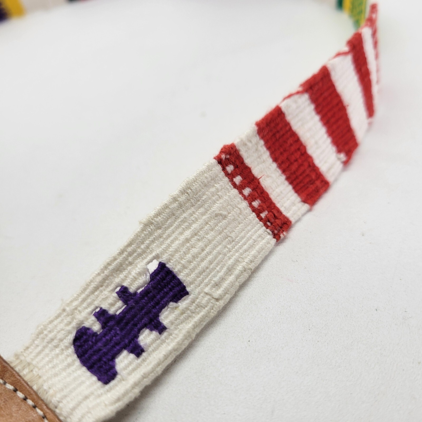 D Ring Tapestry Belt 30 32 34 Woven Cinch