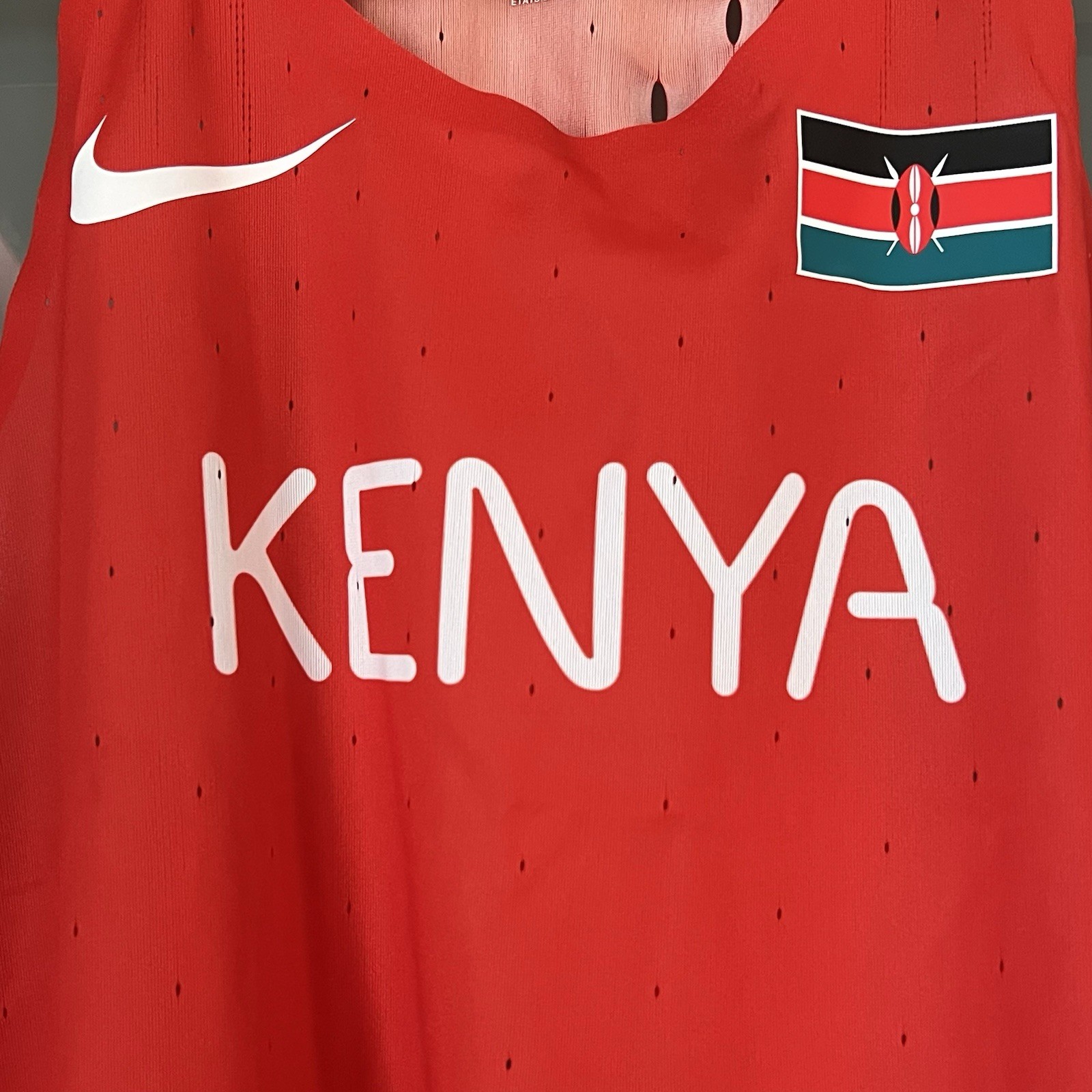 Nike Pro Elite Kenya 2024 Paris Olympics Singlet Women’s Size Medium FN2070-673