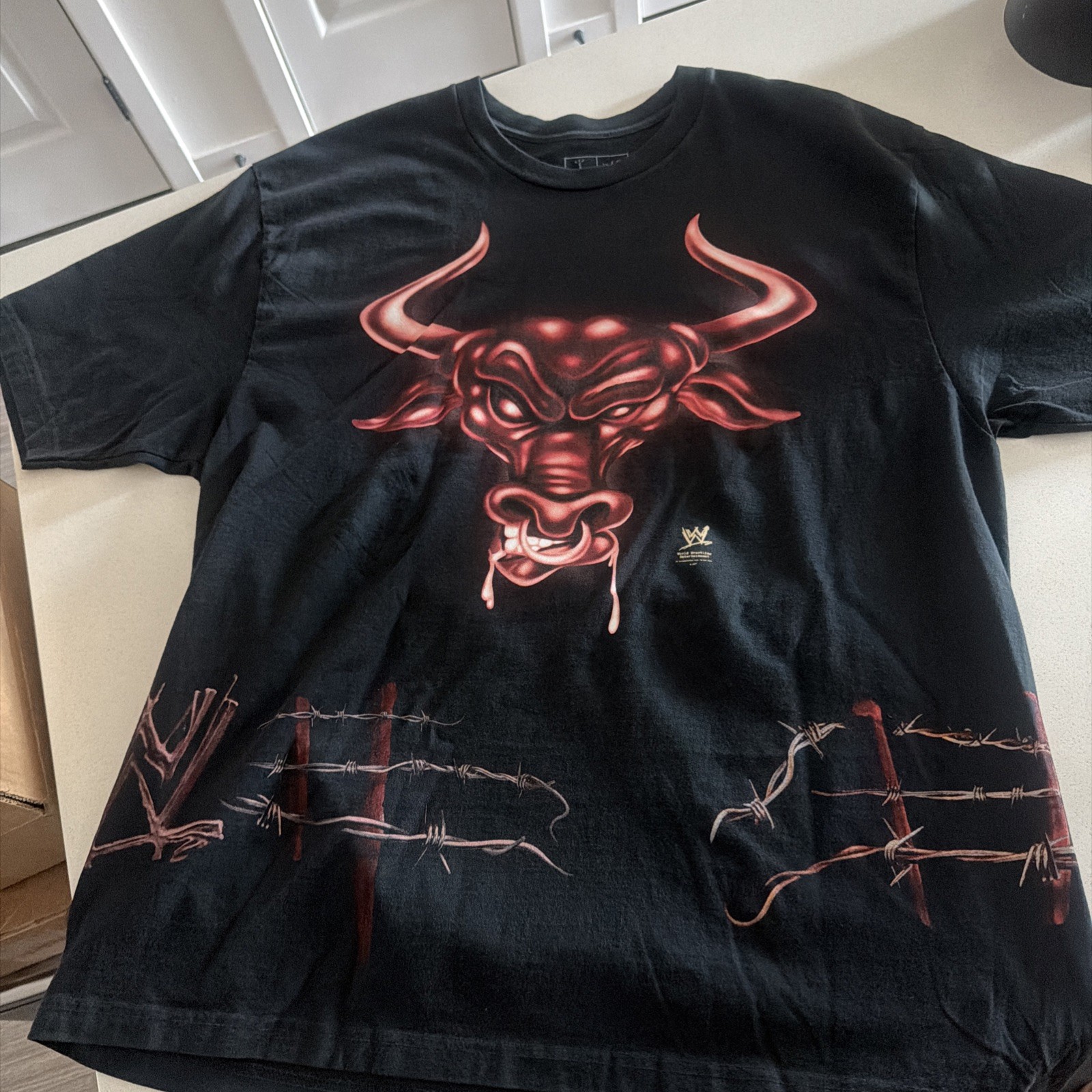 SizeXXL – Travis Scott The Rock WWE WrestleMania 41Cactus Jack T-Shirt