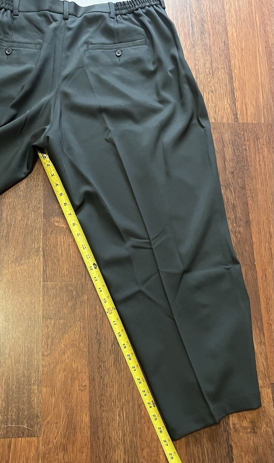 Oobe Chick Fil A Pant Womens Sz 28/29 Plus Employee Uniform Charcoal Gray -44/27