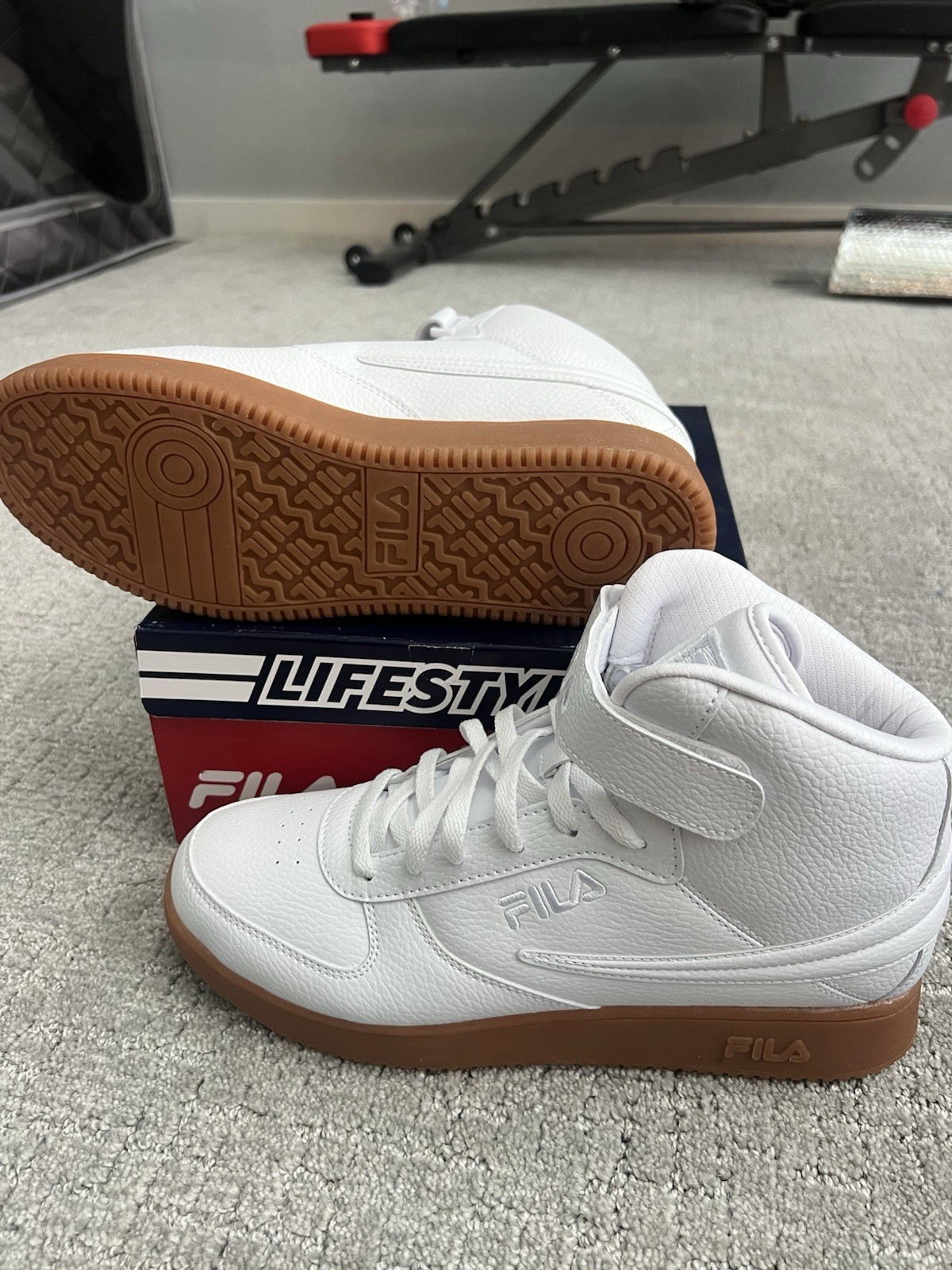 Fila A-High Gum Men’s High-Top Sneakers – New in Box Men’s 11