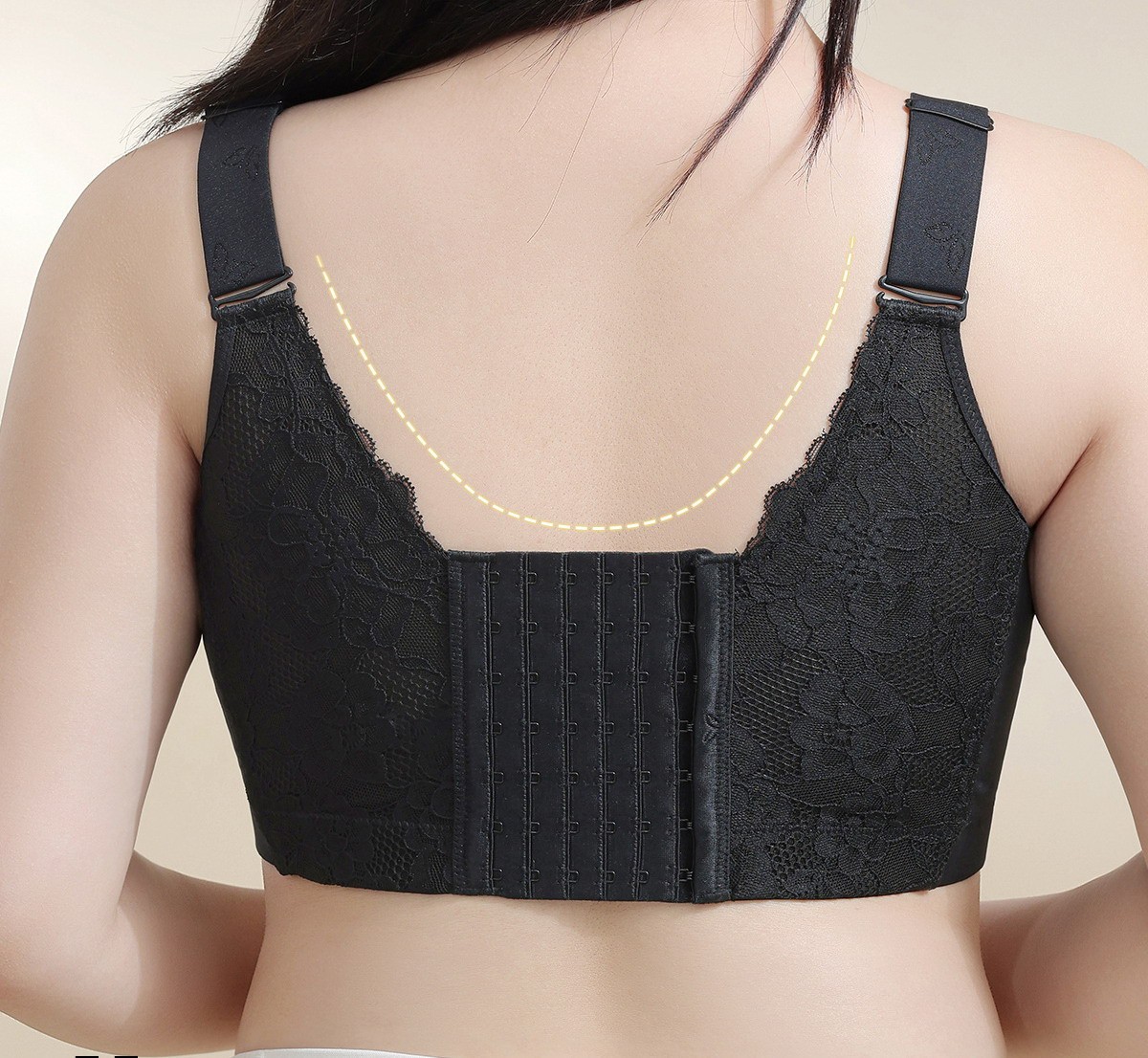 Women Bras Full Coverage Lace Wireless Push up Plus Size Underwear 33651