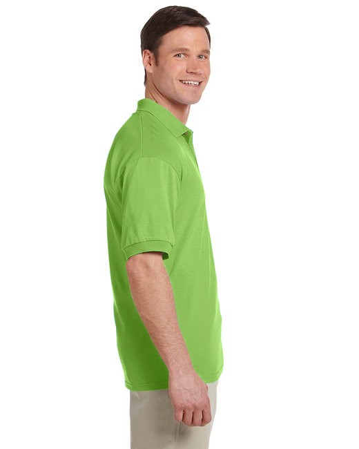 G880 Gildan Adult 50/50 Jersey Polo Lime 3XL
