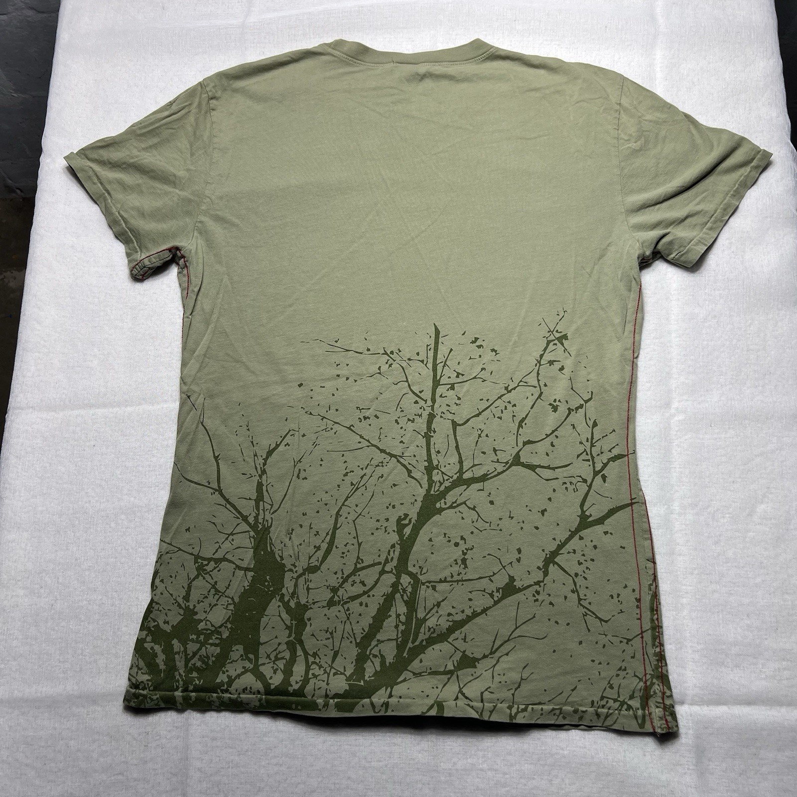Y2K Element Skateboarding T Shirt Double Sided Graphic Grunge Streetwear No Size
