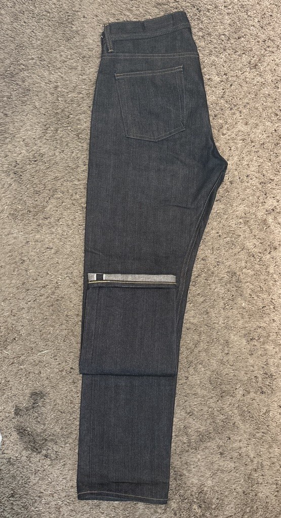 Naked&Famous Men’s Left Hand Twill Indigo Selvedge Jeans Size 32 Weird Guy Cut